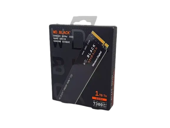 Western Digital Black SN850X NVME SSD 