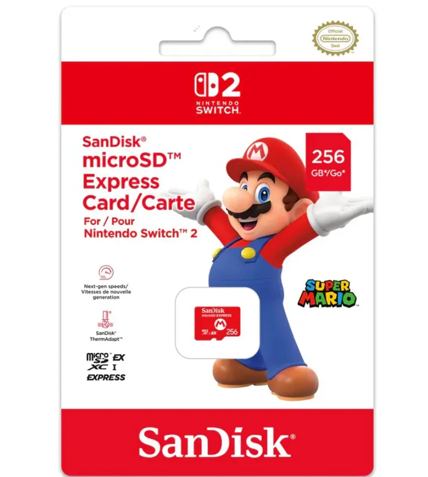 Sandisk 256GB Express Micro Sd Card