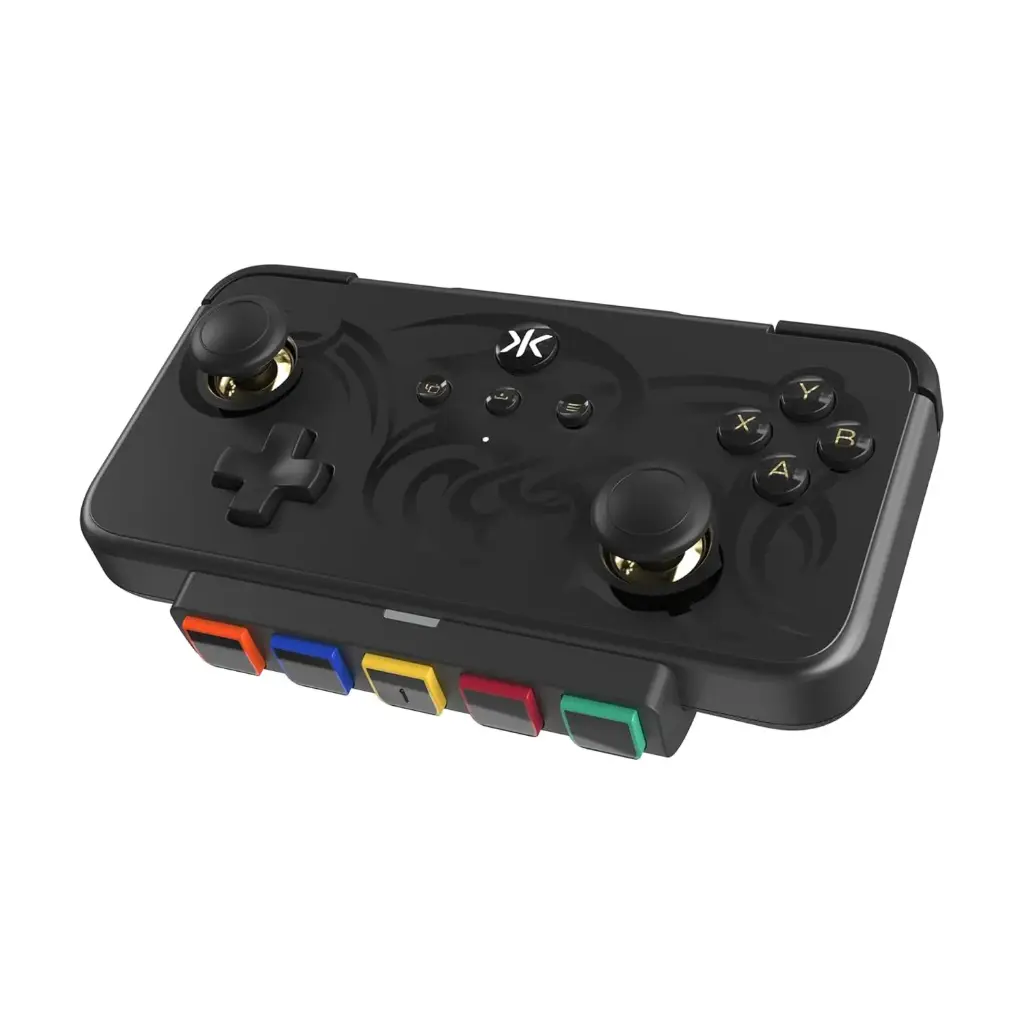 CRKD NEO S Controller with 5-Fret Guitar Grip attachment (Black)