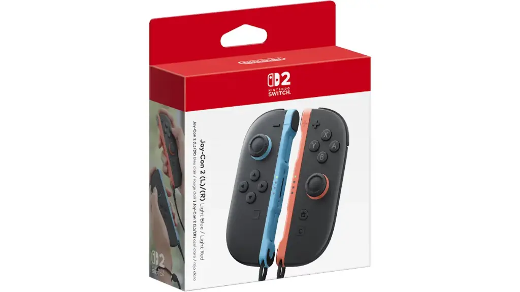 [PV_NINTENDOJOYCON_001] Nintendo Joy-Con™ 2 (L)/(R) Light Blue/Light Red for Switch 2
