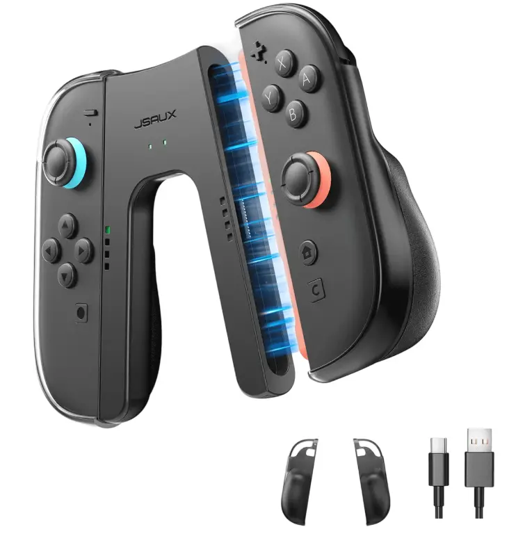 JSAUX JoyVerse | Dual Joy-Con Grip for Switch 2